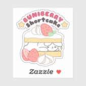 Zoete Snuggles: Buniberry Shortcake Delight Sticker (Vel)
