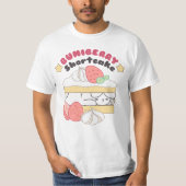 Zoete Snuggles: Buniberry Shortcake Delight T-shirt (Voorkant)
