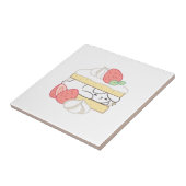 Zoete Snuggles: Buniberry Shortcake Delight Tegeltje (Zijkant)