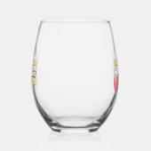 Zoete Snuggles: Buniberry Shortcake Delight Wijnglas Zonder Voet (Rechts)