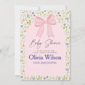 Zoete Start Baby Shower Uitnodiging (Voorkant)