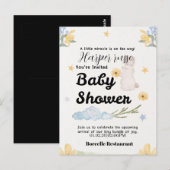 Zoete Starten Baby Shower Collectie Briefkaart (Voorkant / Achterkant)