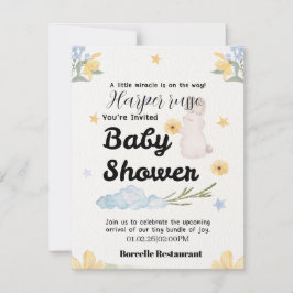 Zoete Starten Baby Shower Collectie Notitiekaartje