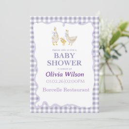 Zoete Starten Baby Shower Collectie Uitnodiging