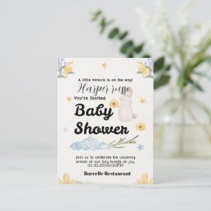 Zoete Starten Baby Shower Collectie Uitnodiging Briefkaart