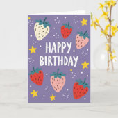 Zoete Ster Verjaardagskaart Kaart (Gele Bloem)