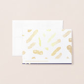 Zoete sterren. folie kaarten (Met envelop)