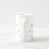 Zoete sterren porselein kop (Achterkant)