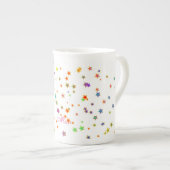 Zoete sterren porselein kop (Voorkant rechts)