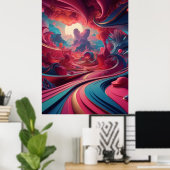 Zoete streams in dromen poster (Thuiskantoor)