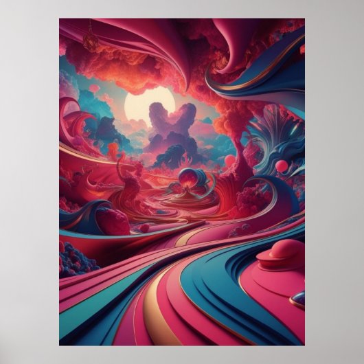 Zoete streams in dromen poster (Voorkant)