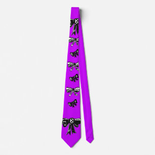 Zoete strikdas (Fuchsia Pop) Stropdas