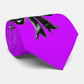 Zoete strikdas (Fuchsia Pop) Stropdas (Opgerold)