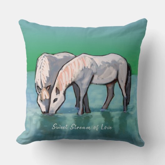 Zoete Stroom van Liefde Kussenhoes Kussen (Voorkant)