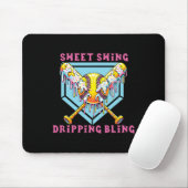 Zoete Swing Drip Bling Zachte Ijs Drip S Muismat (Met muis)