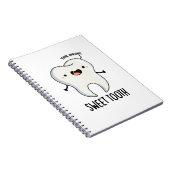 Zoete Tand Grappige Tandarts Woordgrap Notitieboek (Rechterzijde)