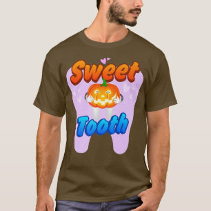 Zoete tandheelkundige Halloween voor tandheelkundi T-shirt
