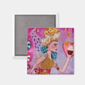 Zoete tandmagneet magneet (Voorkant / Achterkant)