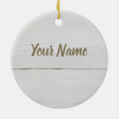 Zoete tandrijstpudding met frambozen dessert keramisch ornament (Achterkant)