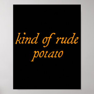 Zoete Tato, Een Soort Grove Tato, Gelijk Thanksgiv Poster