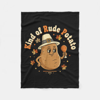 Zoete Tato En Een Beetje Onbeleefde Tato  Fleece Deken