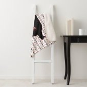 Zoete teckel: hartballon sherpa deken (In situ)