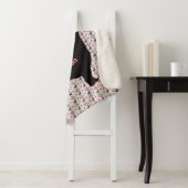 Zoete teckel: hartballon sherpa deken (In situ)