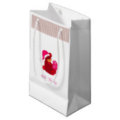 Zoete Teddy Bear met Cadeau Klein Cadeauzakje (Voorkant Gekanteld)