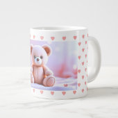 Zoete Teddy Liefde  Grote Koffiekop (Voorkant rechts)