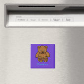 Zoete teddybear magneet (Insitu (Vaatwasser))