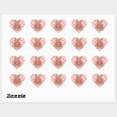 zoete teddybeer hart sticker (Vel)