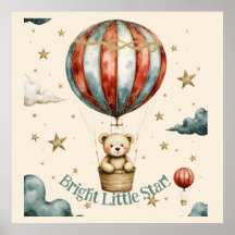 Zoete teddybeer kinderkamer 