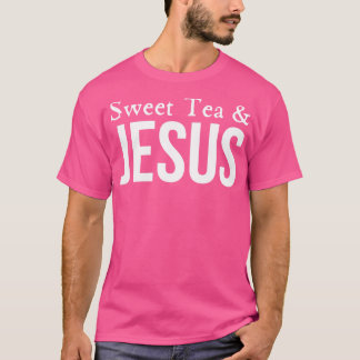 Zoete thee en Jezus T-shirt
