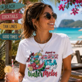 Zoete thee en koude watermeloen Tri-Blend shirt