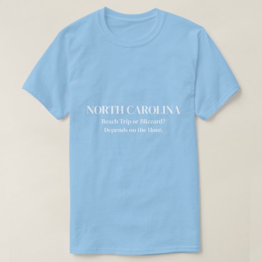 Zoete Thee en Skis T-shirt (Design voorkant)