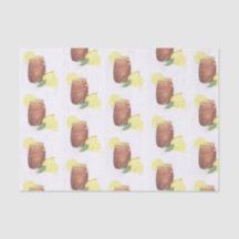 Zoete thee met citroen