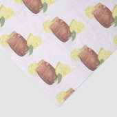 Zoete thee met citroen tissuepapier (Detail)