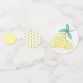 Zoete thee met citroenen confetti (Achterkanten)