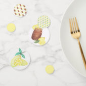 Zoete thee met citroenen confetti (Groep)