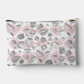 Zoete thee print gesneden naaizak etui (Achterkant)