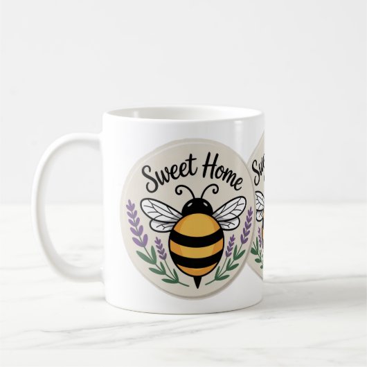 Zoete thuis koffiemok (Links)