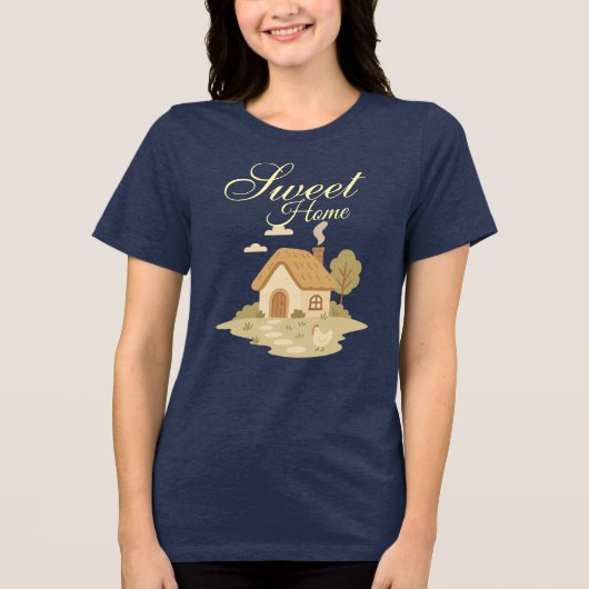 Zoete Thuis Tri-Blend Shirt (Voorkant)