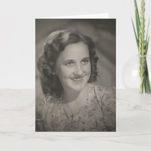 Zoete tiener kaart (Voorkant)