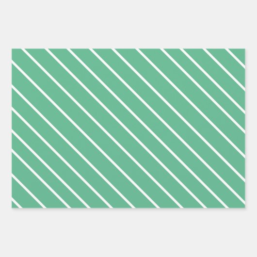 Zoete tijd pastel groene donut verjaardag inpakpapier vel (Voorkant 2)