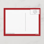 Zoete tomaat "Ik mis je" Briefkaart (Achterkant)