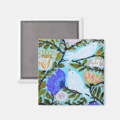 Zoete Tortelduifjes II Magneet (Voorkant / Achterkant)