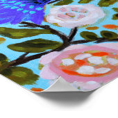 Zoete Tortelduifjes II Poster (Hoek)