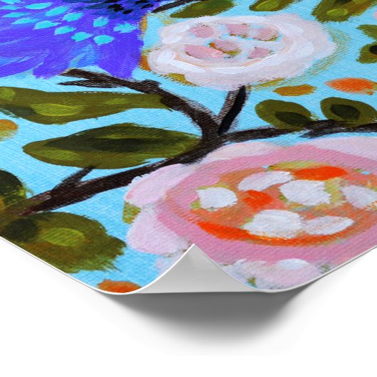 Zoete Tortelduifjes II Poster (Hoek)