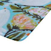 Zoete Tortelduifjes II Snijplank (Hoek)