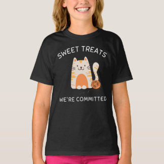 Zoete traktaties, wij zijn toegewijd - Kinder T-sh T-shirt